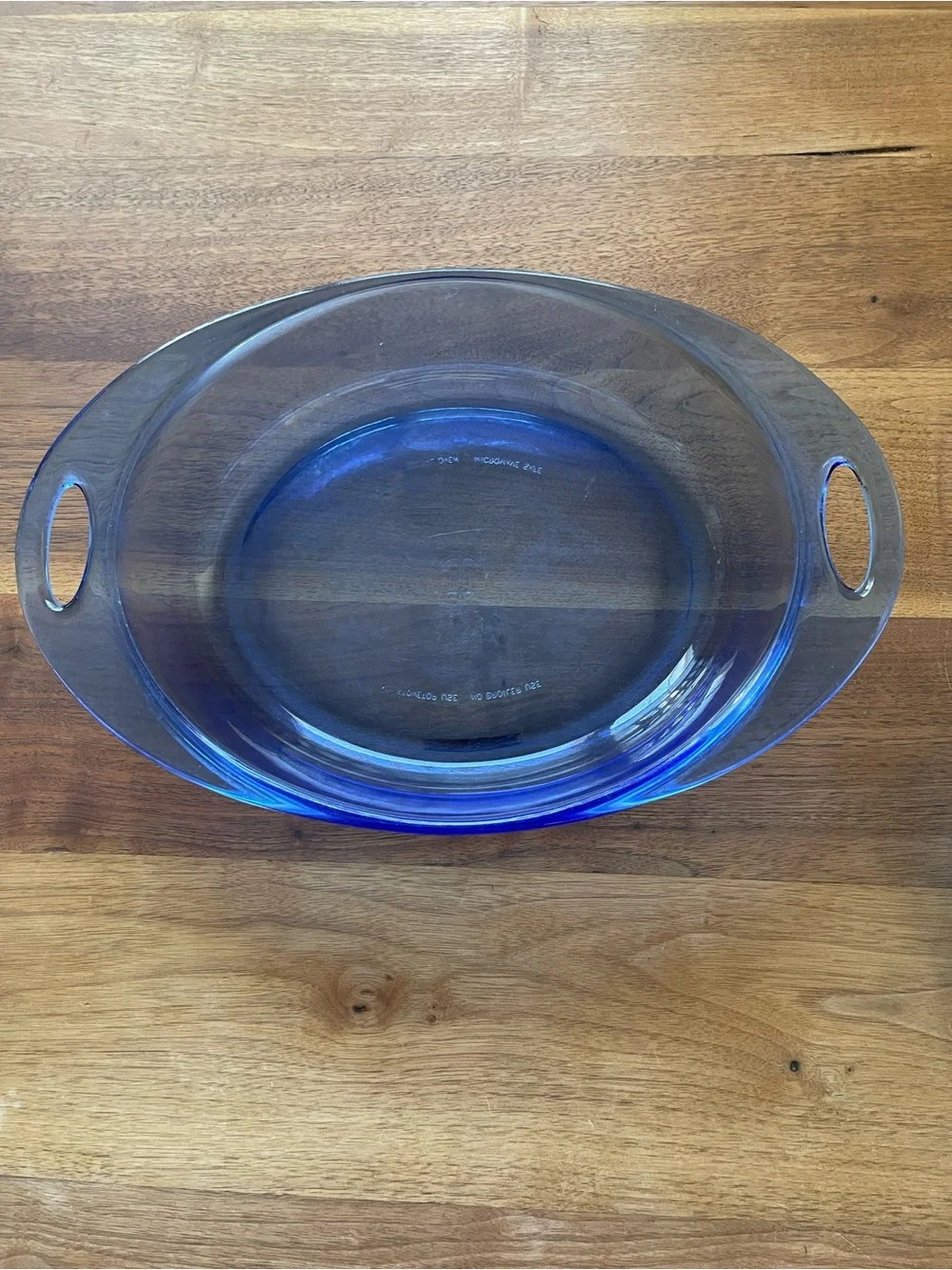 Anchor Hocking Cobalt Blue Oval Casserole with Lid